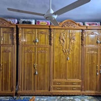 غرفة خشب زان • كنتور ٦ أبواب • نظيفة جداً