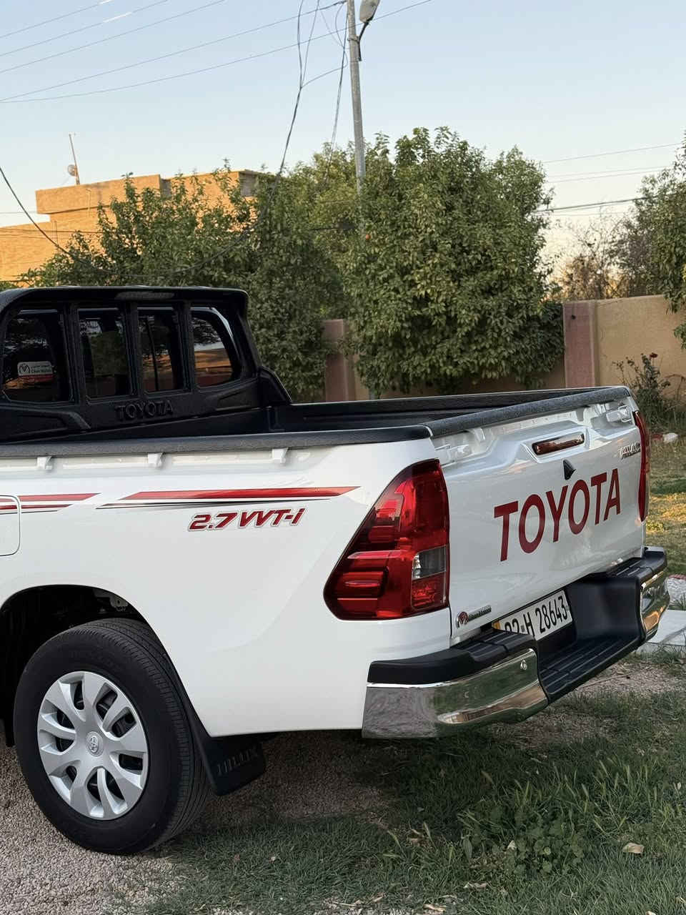 السلام عليكم
للبيع تويوتا هايلوكس موديل 2024رقم اربيل ماشيه 57كير عادي السياره مكفوله كفاله عامه عدا بارد صغير فقط مكاني الانبار 

رقم التلفون***********
***********
السعر /245$وبي مجال للشراي
