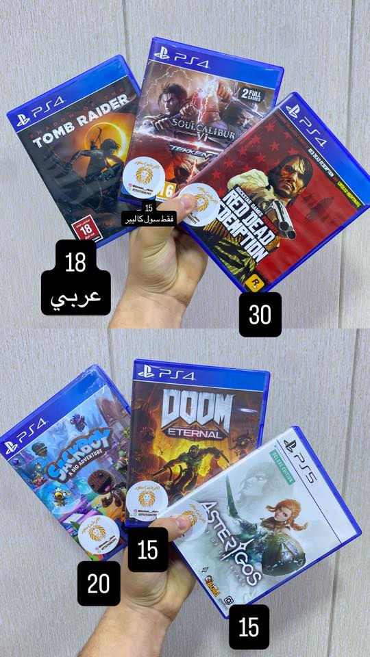 مستخدم وجديد للبيع او المراوس مع اقراصكم
متوفر توصيل جميع محافظات العراق 5 🚚 
بصره معقل الابله بضهر جامع سيد علي ***********
