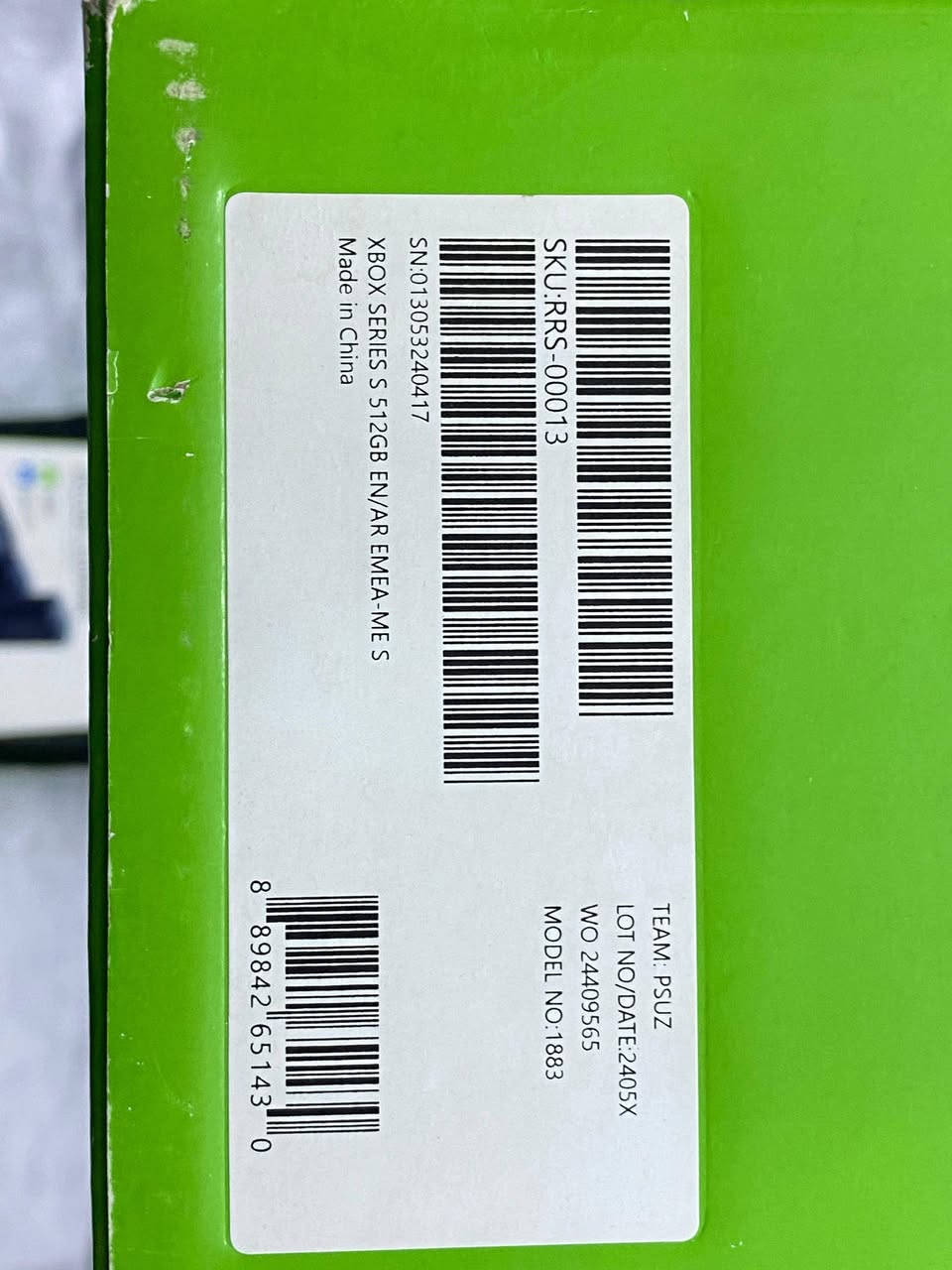 اكسبوكس سيريس اس اصدار 2024 جهاز استخدام قليل جداً جهاز اخو الجديد لا مفتوح ولا مصلح مثل ما موضح بالصور  مع جميع ملحقاته الاصلية كارتون مطابق مع الجهاز بالأضافة الى قاعدة شحن بطاريات مع ثلاث بطاريات 

السعر 345 وبي مجال قليل للتواصل خاص او  ***********
