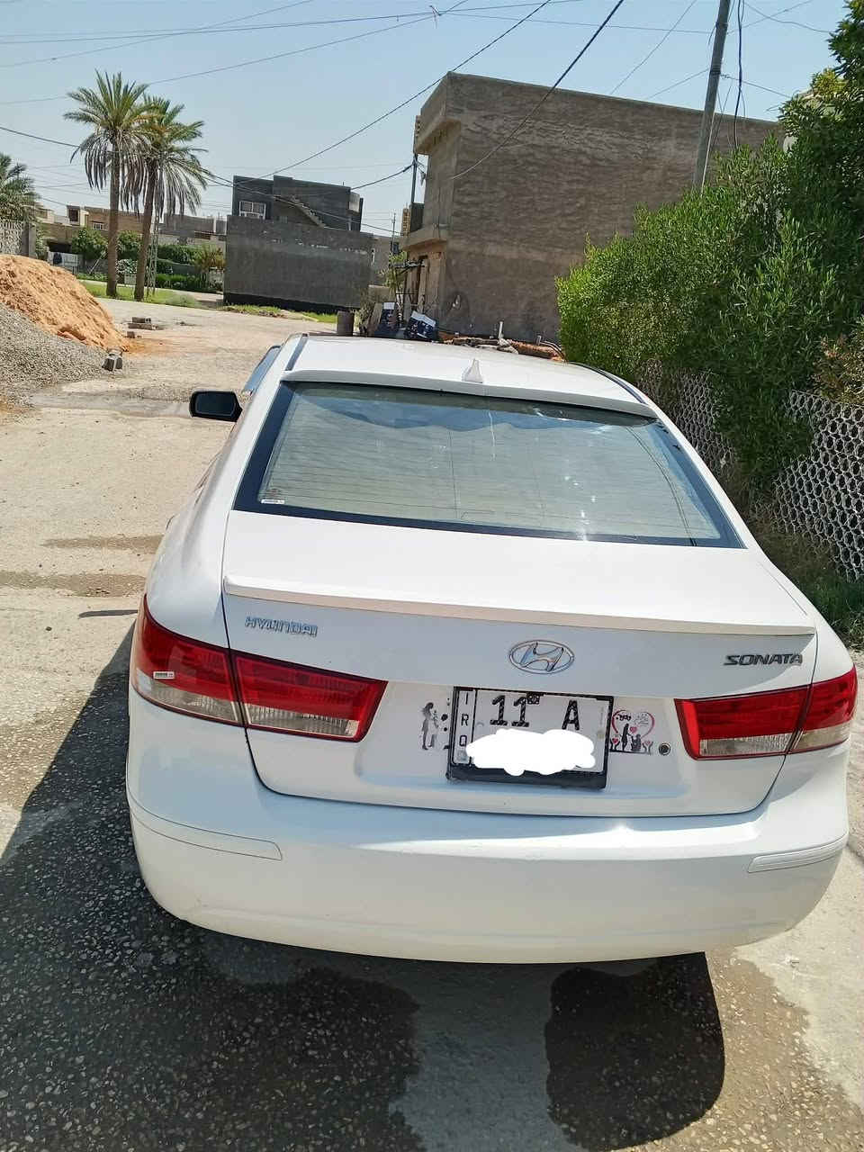 السلام عليكم
سوناتا خليجي رقم بغداد موديل 2009 محرك 2400  5 كير   مكان السيارة بابل المسيب بيع فقط السعر 125 وبيها مجال الاتصال ***********
