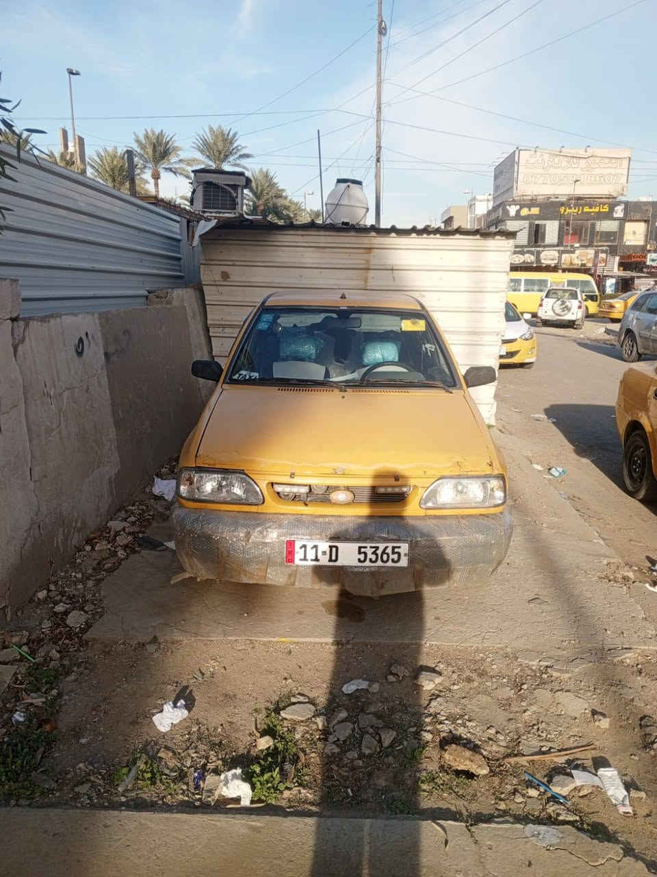 سلام عليكم سايبه 2011 سياره رقم انكليزي رقم مميز مصفره هيىه وغرامات بسمي تحويل ثاني يوم رقم بغداد اي ضربه قويه ما بيه شغاله كهربائيات وتبريد وتدفه كله شغاله
ثالث بل كير مرات يفلت واذا تخلي ايدك ما يفلت ابد دوشمه نضيفه داينموا جديد باتري شغاله سياره ومرتبه نوزلات هم جدده اسمهن طوارق مكان بغداد الزعفرانيه سعره 25 وبيه مجال للطيبين رقم تلفون وبي واتساب هم
***********
