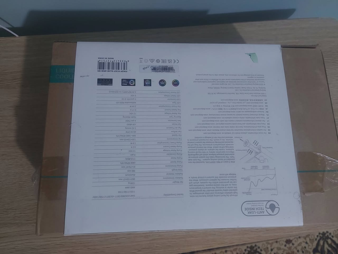 السلام عليكم
كيس Xigmatek LUX S Arctic مستخدم سعر 40 الف
مبرد مائي DeepCool GAMMAXX L240 A-RGB WH مستخدم سعر 40 الف
واذا تاخذ الكيس والمبرد احسبهن الك 70 الف
مايك HyperX QuadCast مستخدم سعر 70 الف وبي مجال بسيط للشراي


**إذا كنت صاحب هذا الإعلان وتريد حذفه لأي سبب، رجاءا أرسل رسالة إلى الدعم الفني**