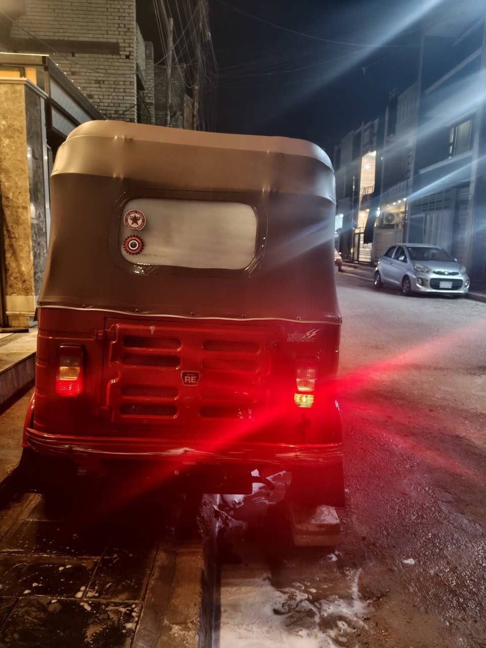 السلام عليكم تكتك موديل 2018 باجاج شهر 10 كفاله عدا الدوس معمره فقط محرك  مجفت جديد   رقم بغداد الجديد نكليزي  لل استفسار خاص او الاتصال علا هاذ الرقم ***********
