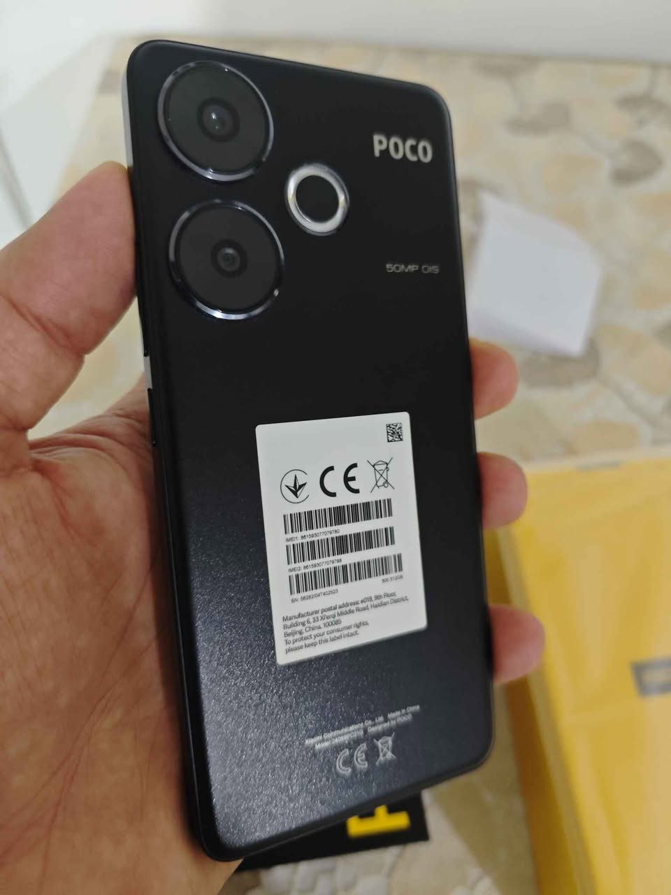 بوكو f6 ذاكرة512 اسود طافي الجهاز جديد بمعنى الكلمه مشتغل شيء بسيط نضافة الف حتى وصل الشراء موجود جهاز معروف بلالعاب بوجي120اطار شحن90w للبيع السعر365 مكاني بغداد العامرية للاستفسار الاتصال وتساب *********** بغداد, العراق
