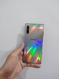 سامسونك نوت ١٠بلاس جهاز نضيف مامفتوح ذاكره١٢/٢٥٦ عربي شرق اوصط بي فطور...