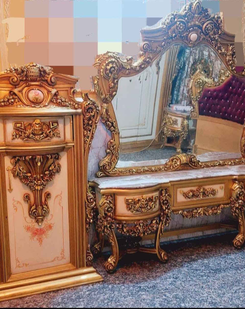 غرفة نوم زان مصرية دمياطي ملكية ام الكلة ضخمة كلهة مرمر بغداد الشعب *********** بغداد, العراق

