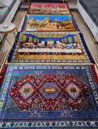 سجاد حايط • حرير • قديم