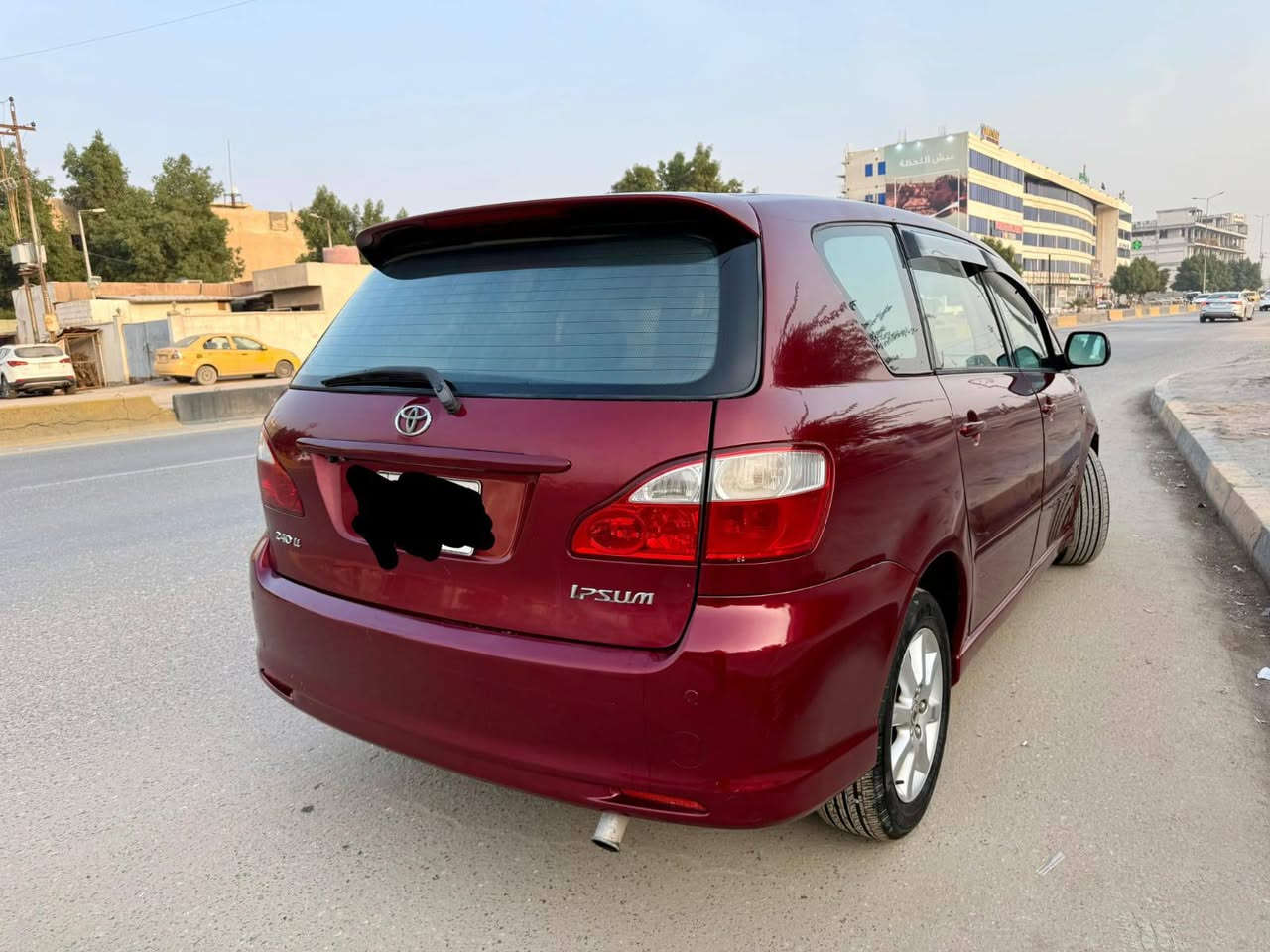 السلام عليكم تويوتا ابصم كرستال نضيفه جدا مكفولة كفاله عامه حتى من الصبغ ما عدا صبغ كلش قليل جاهزه مابيهه نقص برغي رقم انكليزي بااسمي المكان البصرة قضاء المدينة ***********   السعر 117
