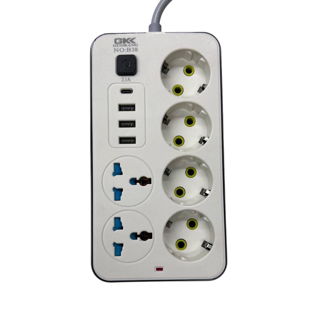 مشترك كهرباء ذكي 3000 واط مع 4 مخارج + USB وPD – Auto Max 3.4A

الموديل: B38

• مشترك كهرباء عملي للاستخدام اليومي يجمع بين مخارج كهرباء متعددة ومنافذ شحن لتلبية احتياجات الأجهزة المختلفة في مكان واحد.

• مزود بـ 4 مخارج كهرباء (Sockets) لتوصيل الأجهزة المنزلية والإلكترونية.

• يحتوي على 3 منافذ USB + منفذ PD واحد للشحن المباشر.

• يدعم Auto Max بتيار 3.4A.

• قدرة تشغيل تصل إلى 3000 واط.

• مصنوع من مواد مقاومة للهب حتى 750°C.

• مزود بـ مفتاح تشغيل مستقل (Independent Power Switch) للتحكم بالطاقة.

 • القدرة المكتوبة: 3000W
 • التيار المكتوب: 3.4A (Auto Max)
 • عدد المخارج الكهربائية: 4 مخارج
 • منافذ الشحن: 3 × USB + 1 × PD
 • مقاومة الحرارة: 750°C High Flame Retardant
• طول السلك: 2 متر
 • مفتاح تشغيل: مفتاح طاقة مستقل
شنو طول السلك بالضبط؟: 
2 متر
وين موقعكم لليحب يستلم مباشرة؟: 
المنصور 14 رمضان 
هل البلك يدعم الشحن السريع لكل الأجهزة؟: 
حسب الشاحنة 
هل بيه ضمان؟: 
نعم اسبوع كامل 
كم السعر المطلوب؟: 
12 الف