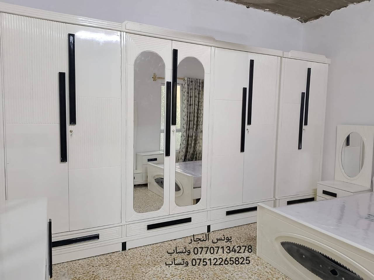 ♦️بالتقسيط بالتقسيط بالتقسيط 💯
 أحدث ال موديلات غرف نوم تركي 🇹🇷  #فصالات عراقية #فصالات حسب الطلب.كلشي عدنا موجود ومتوفر يوجد بيع بل تقسيط لمدة 18 شهر بدون مقدمة ماستر كارد مصرف الرافدين الدفع اكتروني او يدوي مثل ما تريد وتدلل ❤️

#يوجد نظام استبدال الغرفة المستعملة بغرفة جديدة و الاتفاق على الفرق.

العنوان الموصل الايمن الصناعة القديمه اليابسات مقابل ميزان البيادر

#يوجد توصيل لجميع المناطق القرى والمحافظات 

#للاستفسار الاتصال او المراسلة عل واتساب 
(***********) وتساب ( ***********) وتساب

