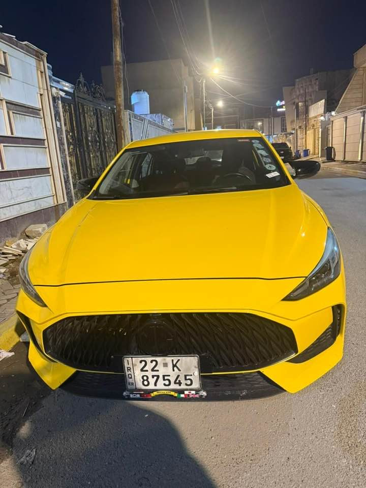 MG GT 2023
رقم اربيل خصوصي وكاله عامه
مكفوله من الضربه والصبغ
محرك 1600 تنفس طبيعي
ماشية 45 الف 
السعر 100$ وبيها مجال
مكان السياره بالبصرة
مكلف بالنشر 
رقم صاحب السياره 
***********
