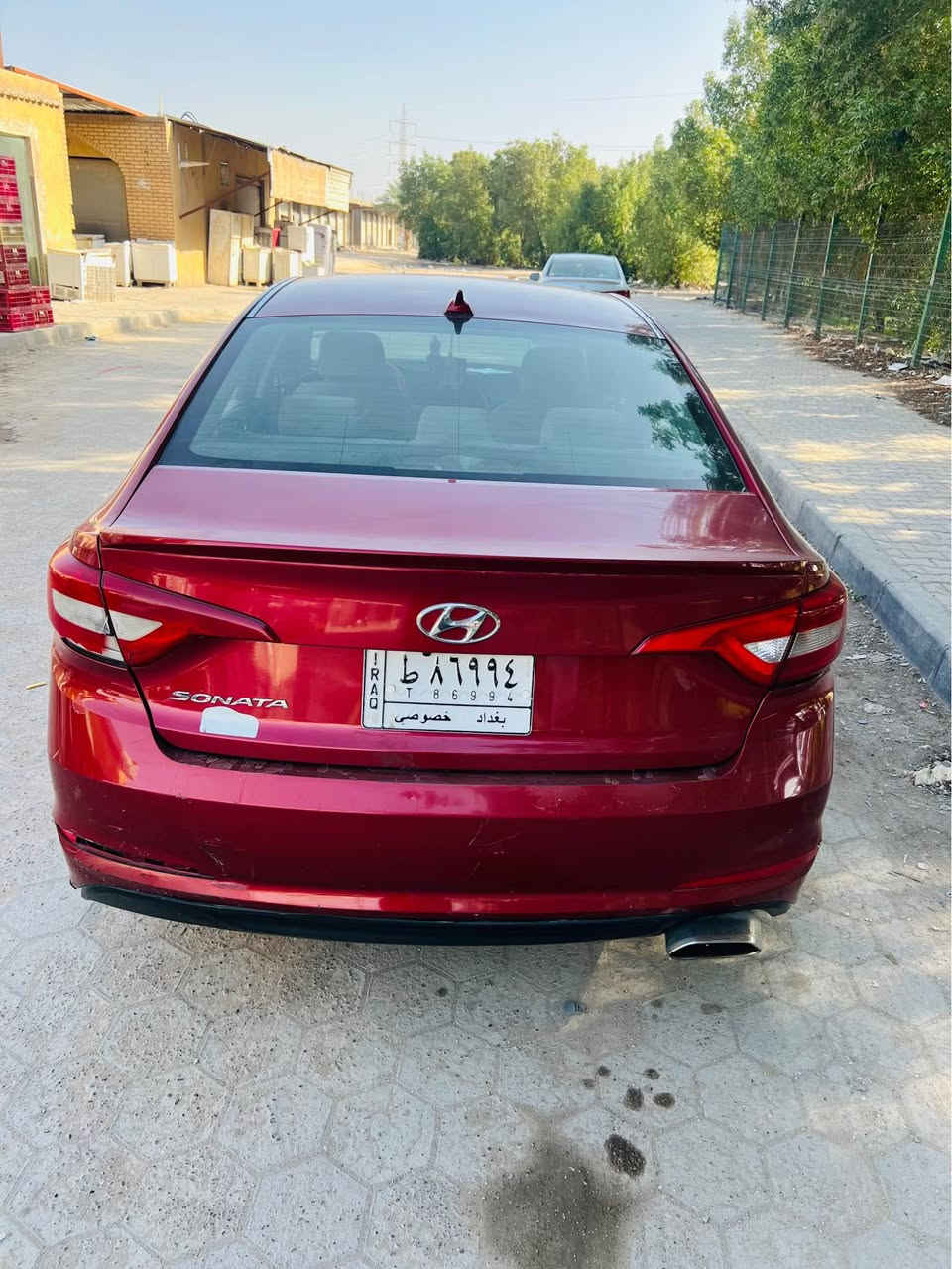 سوناتا امريكي 
مديل 2015
رقم بغداد بسمي
حادثه جاملغ وبنيد ب امريكا وب العراق باب السايق
سعر 110 وبيه مجال
*********** النجف, العراق
