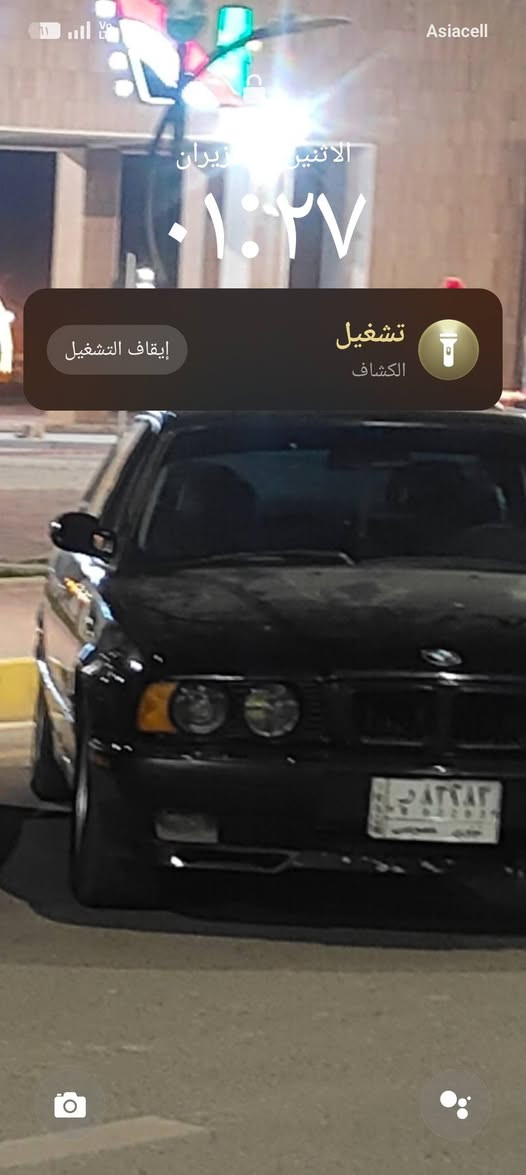 بي ام دبليو للبيع موديل 1990 كابون بنزين بيها سعر65وبيهامجال مكينة مسكرحجم 2500 تبريد شغال جامات كهرب قفل مركزي رقمي ***********
