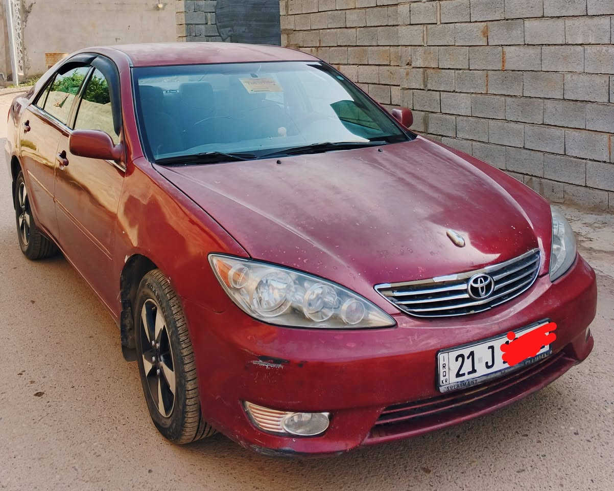 سلام عليكم كامري امريكي 2005محرك وكير وصدر كله جديد مصبوغه عام جماليه رقم سليمانيه شرط التحويل السعر 80وبيها مجال مكان السياره صلاح الدين الضلوعيه باقي التفاصيل اتصال على رقم ***********
