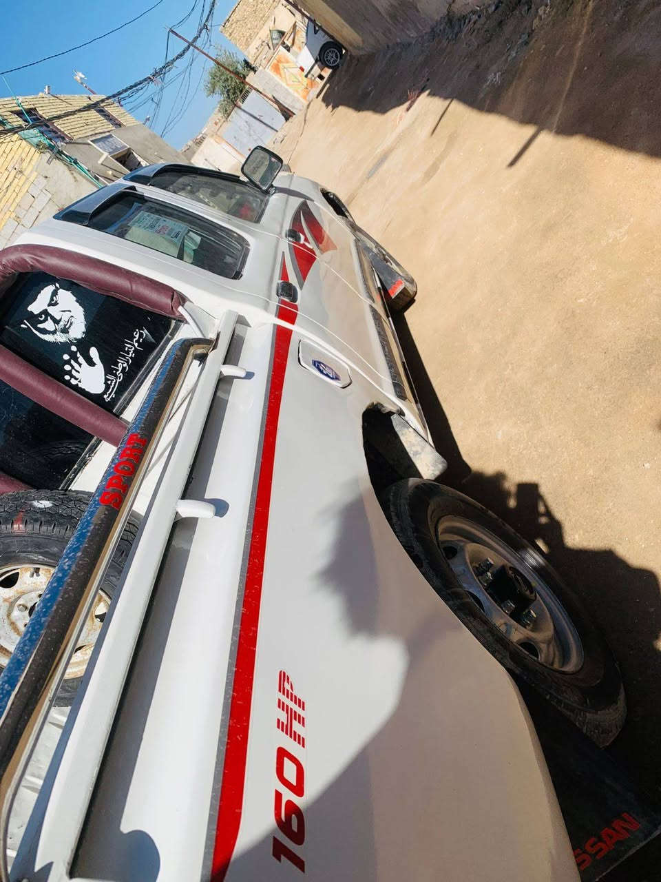 تحيه طيبه اخواني الاعزاء للبيع فقط بدون مراوس نيسان بيكم شبوط 2003(مزاد وزارة الداخلية) بيه كتاب مزاد وكاله بسم المشتري
السيارة بدون اي حادث فقط صبغ مصبوغه لان جانت بيه كتابات وصبغ فول كشره كلش حلو بدون اي خياس 
السياره كير ومكينه وحداديه  وغرفه وتخم تاير غرفه كله جدد
دوشمه شاشه كله جديد السيارة مابيها كل نقص جاهزه 
65 مكاني نجف الاشرف 
 رقم الهاتف/‏‪0786 688 3771‬‏
