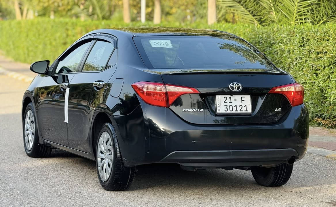 سلام عليكم ‎
كورلا : 2019 LE
ماشيه : 85 MI
الون: BLACK
‎المواصفات
‎شاشة لمس
‎تبريد لمس
‎تحكم ستيرن
‎تثبيت سرعة
‎اشايربالمري
نظام ايكو
 رادارامامي
حجربيئه بلاد
‏‎كشنات مخمل
‎تخم تايرجديد 
حجربيئه بلاد
‏‎لايتات زينون بلادي
ضرره جاملغ باب
صور سونار ب منشور
ايرباك فقط برده راجع 
رقم سنويه هزه جديد
رقم سليمانيه شرط تحويل 
~~~~~~~~~~~~~~~~~~~~
السعر: 128 بيه مجال بصيط 
‎العنوان:ديالى خانقين
‎للاستفسار: ***********
