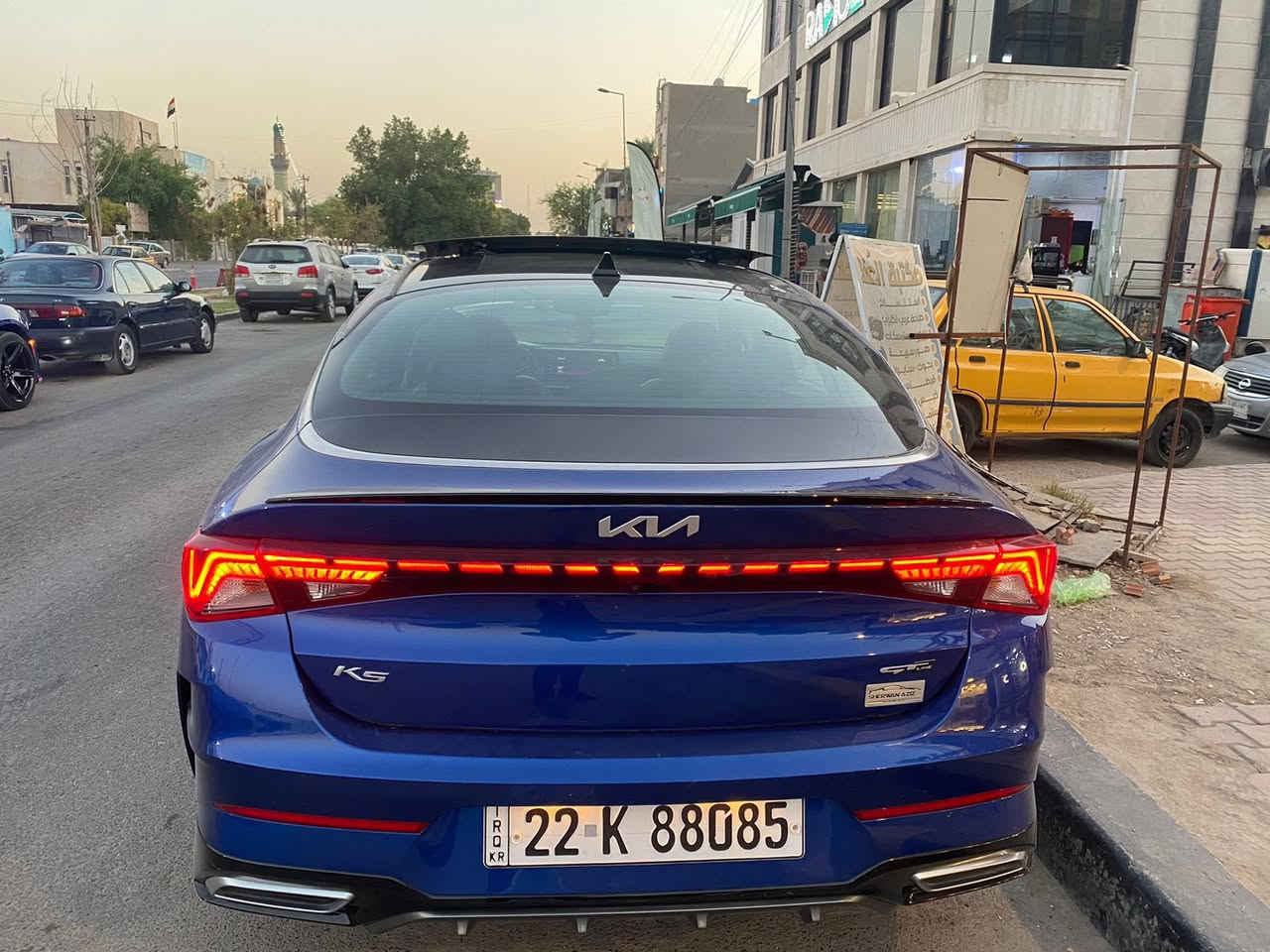 كيا كي فايف 2023 فئه GTLine فول مواصفات
لون جويتي المرغوب

سنويه ( باسمي شخصيا ) تحويل  مباشر 

ماشيه 21 الف mi

وارد امريكي حادثها موضوح 

ارضياته الاصليه وياها  

بصمة

بانوراما

داخل جلد احمر 

شاشه كبيره مال فول مدعومه بنظام GPS وكار بلي 

شاحن تلفون لاسلكي

رادارات محيطيه 

قيادع ذاتيه 

اوتو ستوب امامي

اوتو ستوب خلفي 

هاند بريك بصمه

نظام اوتو هولد

صندوق جلاق

وسائل ترحيب 

كامره خلفيه داره فولHD 

ويل كب الجبير

نطام مري متحسس

خمس مودات قياده

تدفئه بالسترين

اشاير بالمري

بك لايت ليد

محرك 1600 تيربو 

ومواصفات الجيتي لاين معروفة

السعر ف $ والوصولات موجوده وبالعافية على الي ياخذها 

سعرها 175وبيها مجال 

هذا رقمي  ‪0772 174 9298‬

مكاني بغداد 

ومواصفات الجيتي لاين معروفة
