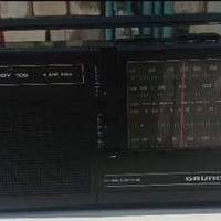 راديو كروندك • صنع ألماني • باتري ناقص