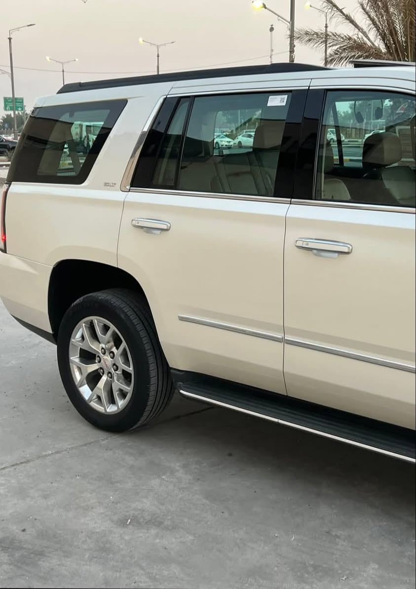 السلام عليكم جي ام سي  يوكن 2015
خليجي وكالة المنصور كفاله عامه 
رقم شمالي جديد تريد وكاله تحويل بلشرط 
فول مواصفات واحد ع واحد SLT
محرك 5300 كفاله ما مفتوح 
ماشيه 113 KM
العنوان البصره 
السعر 335 
رقم الموبايل ***********
