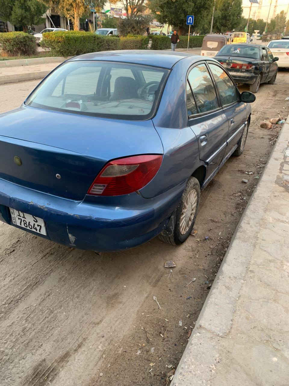 كيه ريو 2002مكفوله من ضربه قوية وكلبه شرط محرك كير حداديه تخم تايرات كهربائيات كله مصبوغه عام لجماليه سنويه 2028هزه جديده مكان بابل شوملي بسمي شرط تحويل السعر 40وبيه مجال ***********  ***********
