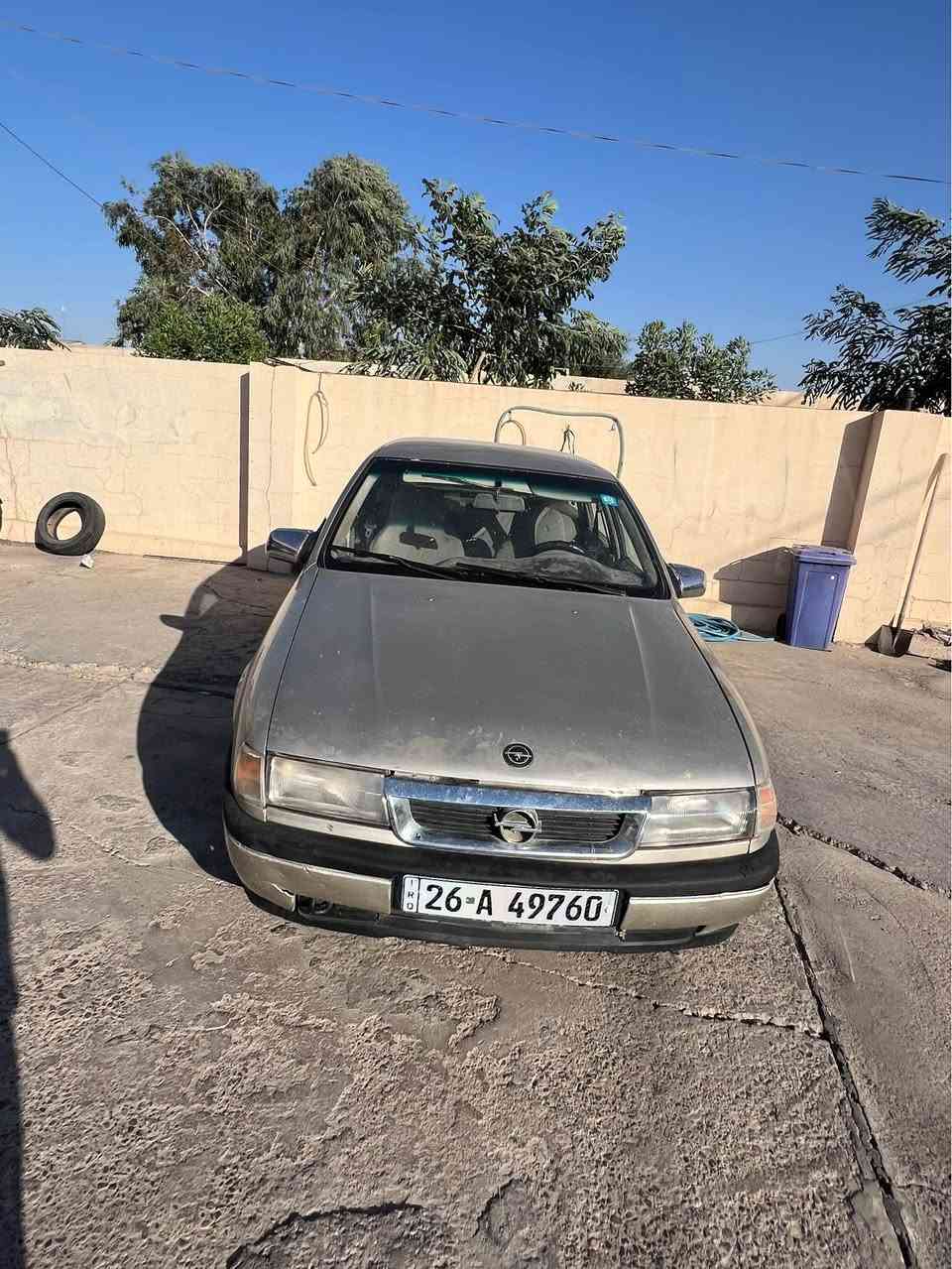 ئوپل ماسيحة موديل 1992 محرك ١٨ شرط گيرو محرك سنة وية جديد لل ٣١ دفتر بانزين بي سيارة بدون ظربة تايرات جديد سيارة كلش جديد 
سعر رايد 27 وبي مجال 
مكانة طوزخورماتوو طوز, صلاح الدين


**إذا كنت صاحب هذا الإعلان وتريد حذفه لأي سبب، رجاءا أرسل رسالة إلى الدعم الفني**
