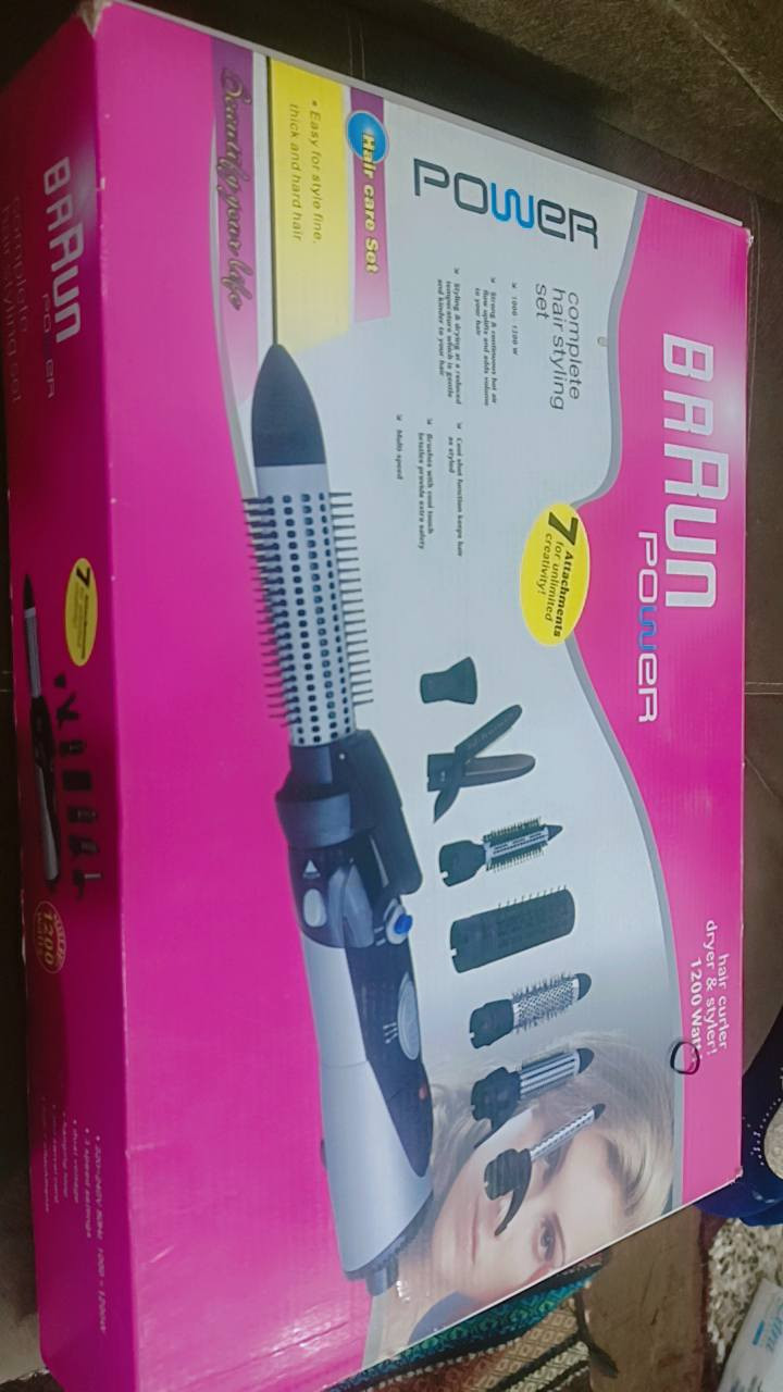 جهاز تصفيف شعر ماركة براون حرارة1200 شغاله وعلفحص اخو الجديد ب35وبي مجال مدينة الصدر


**إذا كنت صاحب هذا الإعلان وتريد حذفه لأي سبب، رجاءا أرسل رسالة إلى الدعم الفني**