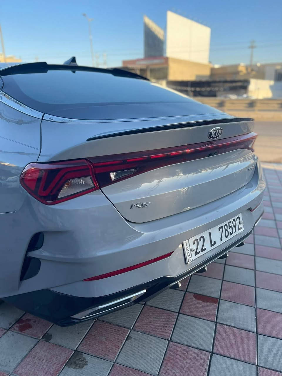 سلام عليكم
للبيع k5 كي فايف جيتي لاين فول مواصفات مديل2021رقم اربيل بسم شركه   سياره لون مميز /سمنتي /بنوراما 
 السياره كفاله من الصبغ بيهه بارد بس 
سياره موصفات GT LINE فول
رادار امامي + قياده ذاتيه + تحديد مسار
 + كراسي كهربائ + تدفئه بل كشن
رادار جاني + اشاره بل مري + اربع وضعيات قياده
مكينه 1600 تيربو ✈️
سياره جديده بمعنه الكلمه 
السعر 178 بيهه مجال حق الجيه
العنوان الأنبار الفلوجه 
رقمي ***********
