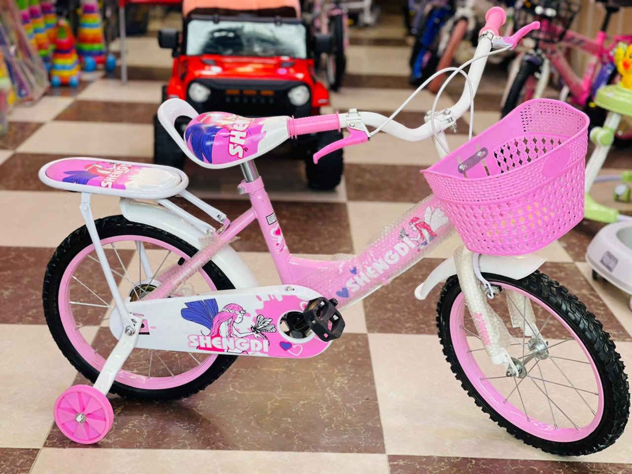 #جديد ريا للهدايا والالعاب 

بايسكل حجم ١٦ حديد ثقيل 💯💯
من عمر ٥ سنه الى عمر ١٠ سنه 

🔴🔴🔴اسعار تنافسيه ومختلفه عن الباقي 🔴🔴🔴

الوان مختلفه 🔵🔴⚪️

العنوان هيت الجمعيه الاولى شارع حامي حميد مجاور مطعم الشيف السوري
للاستفسار ***********
