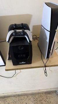 Ps5 سلم 1 تيره استخدام قليل الجهاز ماخذه جديد ملحقات جوستك  يوبي اس  س...