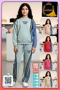 طقم العيد • سوت بناتي • مقاسات ٦-١٤