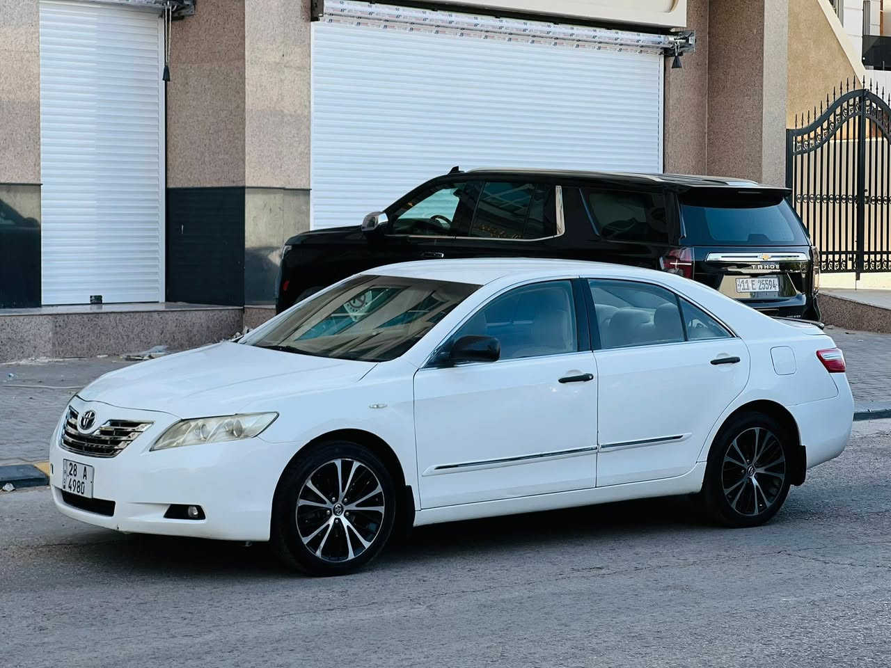 كامري خليجيه مديل 2007 سعر 88 قابل للتفاوض للاستفسار الاتصال *********** خليجيه كفاله من ضربه وتبديل بيه رش كلير ثلث قطع ولباقي كفاله عامه مواصفات داخل بيجي قطعتين تبريد شاشه يباد كامره دواره مري كهربائي حساسات خلفيه ويل كب كروم داخل صاج مكينه وكير مكفولات حداديه جديدهه تخم تاير جديد تبريد شغال ثلج رقم نكليزي سنويه 30مشروع وطني سياره جديده وجاهزه وأي نقص مابيهه مكان سياره كربلاء
