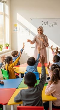 مطلوب الاختصاصات التالية : - 1-معلمة تعمل بنظام الحقيبة للصفوف الاولية...