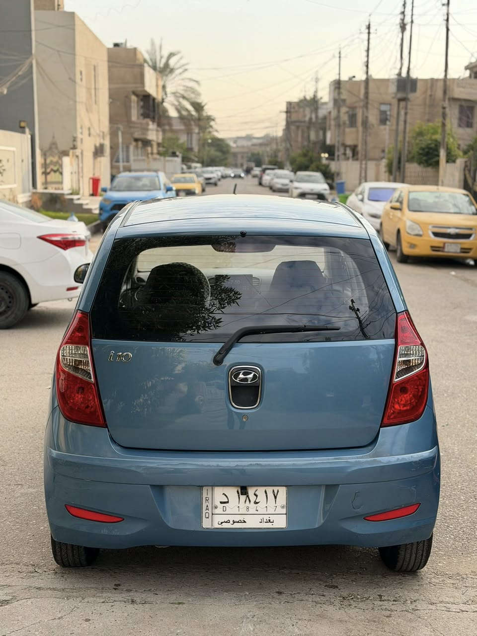 السلام عليكم 
i10 .2015رقم بغداد 
مكفوله من الصبغ والتبديل 
ماشي ٧٣الف 
السعر 83وبيهة مجال بسيط 
اي استفسار ***********
مكاني بغداد حي القاهرة
