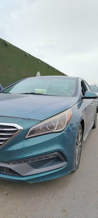 سوناتا 2016 وارد امريكي مكينة 2400 مواصفات سبورت حادث بنيد وجاملغ خلفي...