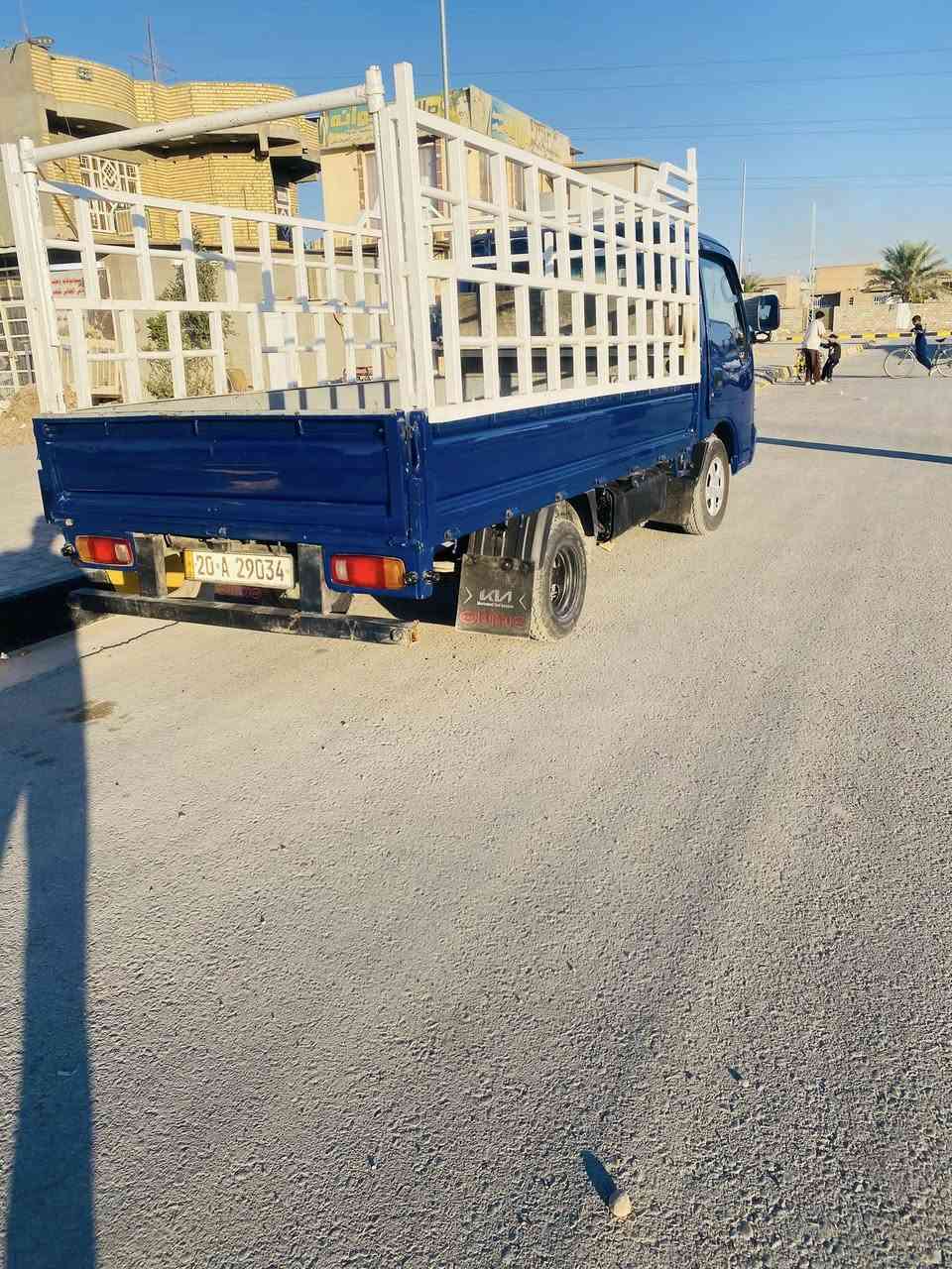 اسلام عليكم كيا ام اعيون موديل 2003 رقم اديالى 
محرك 2700 نضيف لا تبخير ولا تنقيص سيارة جاهزة مابيه نقص برغي سيارة معمرة جديد مكان اديالى بني سعد السعر 65 وبيهة مجال ‭٠٧٧٠ ٥٧٩ ٦٩٦٣‬
