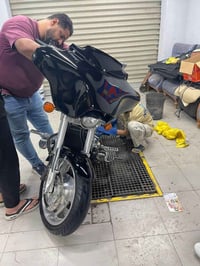 هوندا • VTX 1800 C • دراجة نارية • بطح • سريعة • سرعة فول • بغداد • دخ...