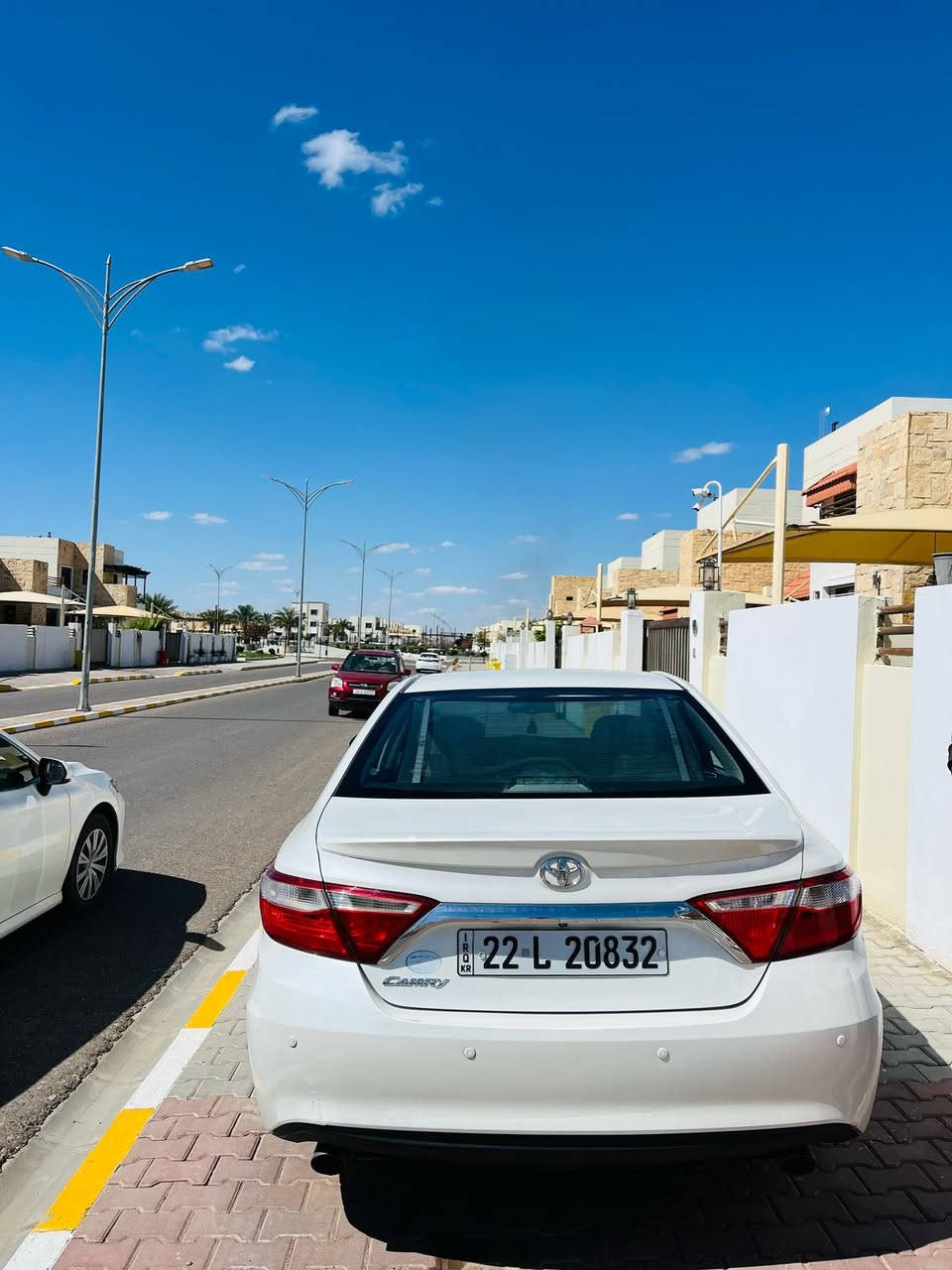 كامري خليجي 2016 بصمه سلايت GLX فول 1/1
رقم اربيل بسمي 
ممشى 311. قير ومكينه شرط لافتح ولا وغيره
السعر 168 بي مجال شي بسيط
السياره كفاله عدا جاملغ امامي صبغ
الباقي مكفول 
السونار مرفق مع الصور

🔹 المكينة والجير: شرط
🔹 الداخلية: نظيفة جدًا
▫ لون السياره ابيض صدفي
(من الأجمل الألوان على هذا الموديل)
▫لون الداخلية مميز وفخم - بيج فاتح
🌟 مميزات البريميوم المعروفة:
- عداد ليزر مع شاشة بيانات (نادر جدا)
- دخول ذكي
- تشغيل بصمة
- تخشيبة
- مقاعد مخمل فاخرة
- شاشة مع بلوتوث وكاميرا خلفية
- مثبت سرعة
- أزرار الدركسون كاملة (خاصة بفئة فل الفل/بريميوم)
- أزياك نيكل في الأبواب
- نظام Eco لتوفير الوقود
- فتحة سقف
- جنوط 17 إنش
- جناح خلفي
- أنوار LED نهارية
- الأنوار الأمامية عدسات
- أنوار الضباب
- حساسات أمامية وخلفية
- نظام التحكم في مقعد السائق (كهربائي)
- ستارة خلفية كهربائية
- نظام الترحيب مرتبط بالأنوار الداخلي
مكاني تكريت قرية الشهامه
السعر 169

‭0782 482 0843‬
