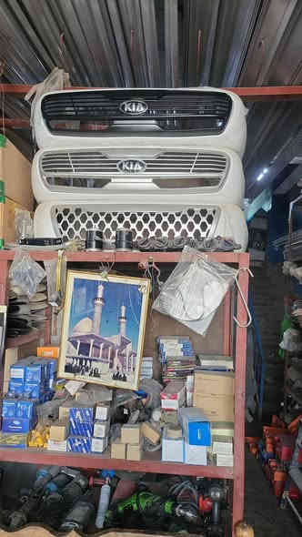 اغراض برادات فحل نثيه 4000/2700
جميع قطع غيار السيارات البرادات عنوان بغداد 
حي الصناعي كسره وعطش ***********
