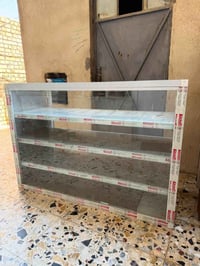 جام خانه • دولاب عرض • كابينة زجاج • أثاث منزلي • مستعمل نظيف • خزانة ...