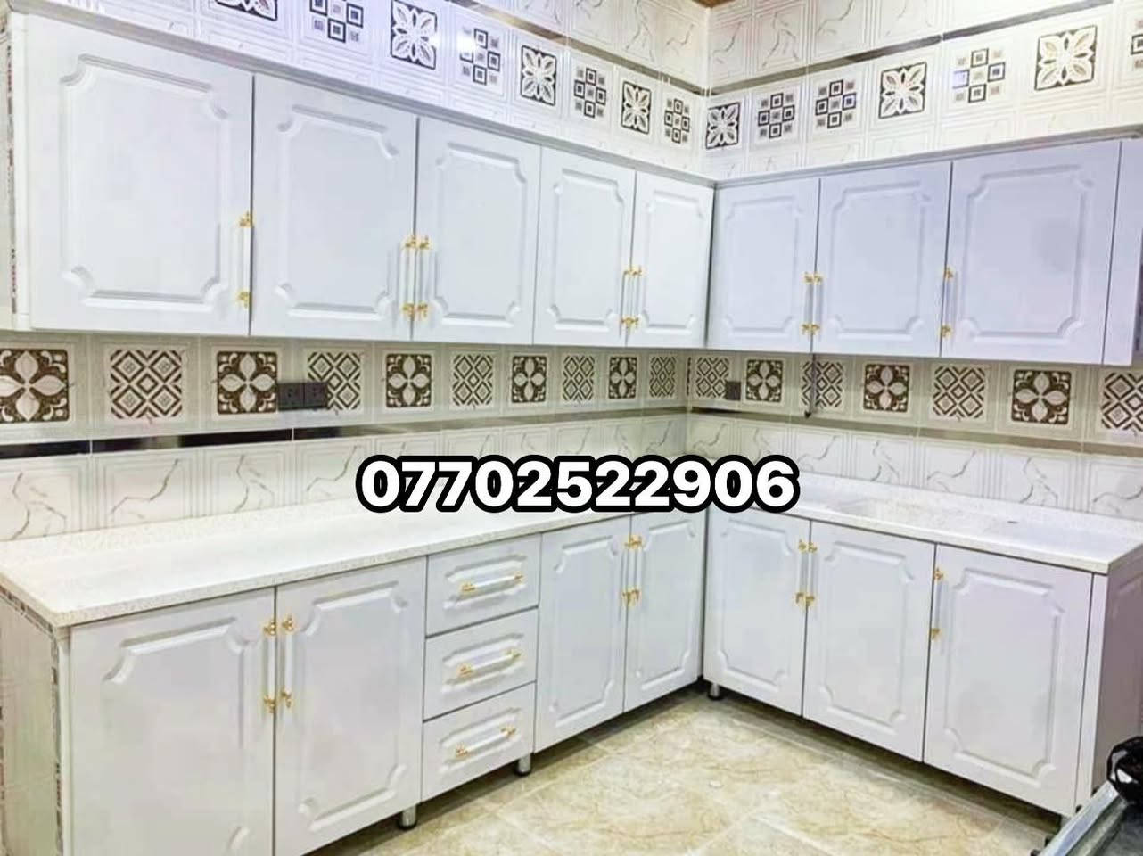 عرض خاص علئ مستوى #ألعراق  يوفرلكم معرض الياسمين 
للتصال ء‪***********‬‏ 
#ملاحضـة/جميع ألتفاصيل مذكورة بالمنشور 
جميع الصور المرفقة من أعمالنا حصرأ  
كاونترات فصال وليس جاهز 4 ايام يجهز الطلب 
كاونترات مطابخ خشب تركي الاصلي عالي ألجودة 
مرمر صناعي مواد تركي ضمان 5 سنوات 
تصاميم  حديثة تناسب جميع ألبيوتات ألعراقية 
جودة في العمل ومصداقية في التعامل 
سرعة في ألانجاز وألتنفيذ  

أسعار مطابخ أل ( HDF )     فقط شغل  لباب HDF

قياس ٣ متر+ سنك مرمر متر ونص 850ألف فقط السنك مرمر  و اذا كله مرمر  سعره يختلف 
قياس ٢.٥ متر+سنك مرمر متر ونص ب 750 الف 
قياس ٢ متر +سنك مرمر متر ونص ب650 الف

#العراق  #***********￼#
يوجد كادر اتخذ قياس مطبخ داخل بغداد مجانا 

للحجـز و ألاستفسار مراسلتنا على ألخاص أو مراسلتنا على ألواتس أب وانتصال  *********** #معرض  #الياسمين
