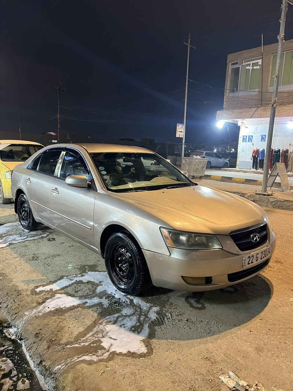 سوناتا موديل ٢٠٠٨ متوم اربيل نكليزي 
مكينه ٢٠٠٠ دوش جاهزه سياره 
مكاني شطره سعر ٣٨ 
***********
