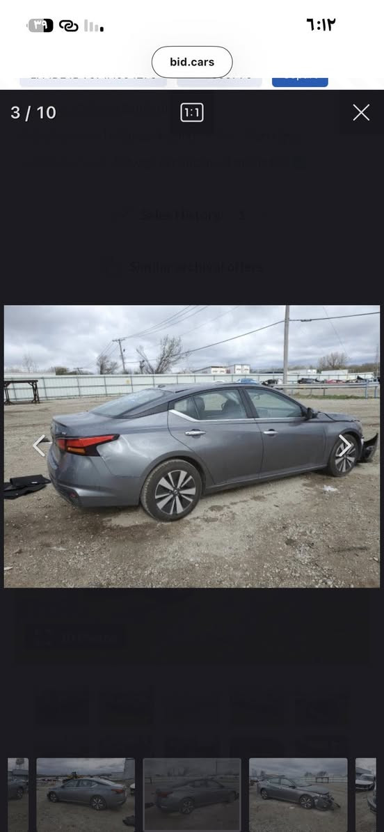 السلام عليكم ورحمة الله وبركاته
‏‎       ——— لـلـبـيع  ——— 

نيسان التيما.       — Nissan Altima

‏‎وراد أمريكي.        —  فقط دعاميه واكعه   

‏‎الموديل               — 2021  

فئة                      — SV   

حجم المكينه       — V4/2400 

‏‎اللون                   — رصاصي لامع 

المسافه المقطوعه —107 ميل 

حالة السياره.    — بارد شبر بلجامغ الخلفي فقط راجع BDR 

‏‎المواصفات 

‏‎- بصمة تشغيل

-بصمة ابواب

‏‎- شاشه  تدعم نظام الأبل كار باي ونظام الاندرويد 

- تشغيل عن بعد 

‏‎- كرسي السايق  بحركه كهربائيه 

‏‎-تبريد منفصل 

-كشنات مخمل 

-حساس خلفي 

‏‎-تحديد سرعه 

‏‎-مانع انزلاق 

-رادار امامي 

‏‎-ليد نهاري

‏‎-تحديد مسار 

- تنبيه  مانع اصطدام ما قبل الاصطدام خلفي وامامي 

‏‎-كامره خلفيه دواره

‏‎باقي المواصفات المعروفه 

‏‎السعر    /155 /

رقم السياره    — كربلاء - معوقين لسنه -٢٠٢٨ بشهر. رابع تنفك 

‏‎موقع  السياره — كربلاء 

‏‎للأستفسار.     — ***********—
