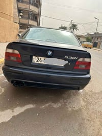 بي ام صقر2001 حجم530 بلاديه بدون ضربه صبغ حزام للجماليه فول ماعدا السل...