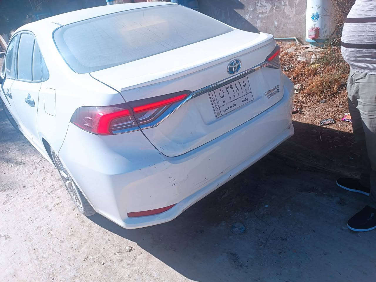 مرحبا شباب كورلا موديل 2023 فول السياره مطلوبه للمصرف اني مسدد منها سنتين حادثها هذا موظح بالصور بيها بس بنيد وجاملغ بارد والبنيد موجود وياها والاييت موجود وياها  وبارد بالجنطه هم مبين بالصوره اسمي  استقطاع الكتروني  رايدها 135 مكان الحله ***********
