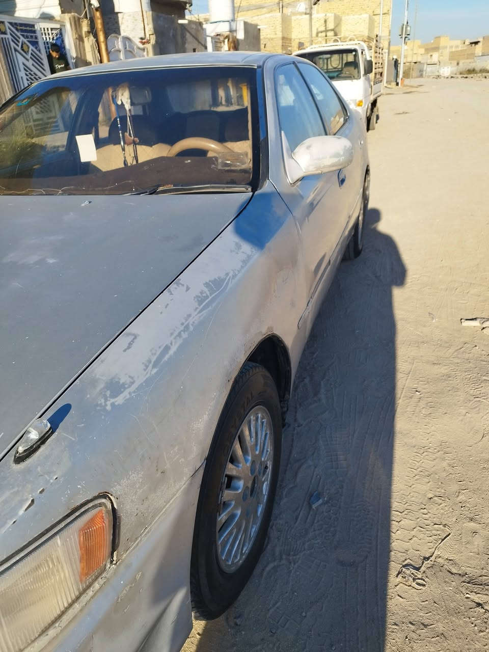 السلام عليكم
سياره كرسته نفخ للبيع
سياره بأسمي رقم انكليزي 
لون سلفري حداديه جديده اكفل كص ونقل جثه سنويه 26 وأي استفسار على الرقم 
*********** بي واتساب مكاني 
ناصريه شطره
