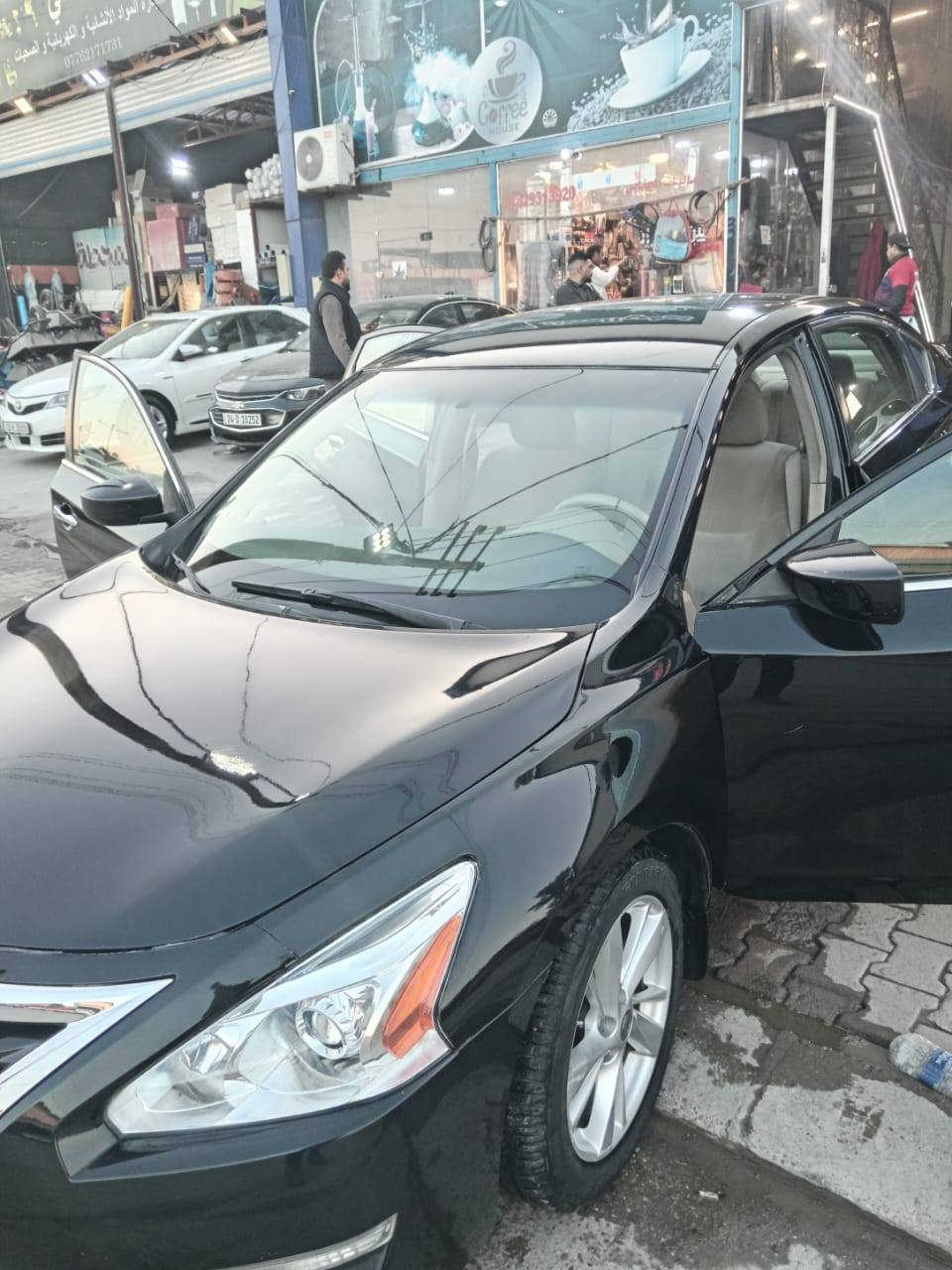 سلام عليكم التيما 2013 فئه sv أمريكي محرك 2500 تشغيل عن بعد تحكمات كير مكينه بشرط صدر أمامي خلفي كله جديد تايرات جديد رقم بغداد مشروع وطني  السعر 102 وبيها مجال *********** مكانها الانبار فلوجه
