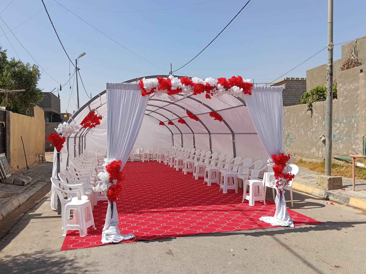 على بركه الله
مستعدون لتجهيز كافه المناسبات كراسي جوادر ميز طعام جوادر عقد جوادر عاديه مواعين مفطح كوشات خطوبه العنوان  قضاء الموفقيه شارع الرائده قرب السيطره محلات ستار كمن العايدي للاستفسار ***********
