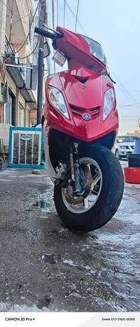 دراجه جي تي ار نضيفه ومرتبه السعر خاص 07762170040