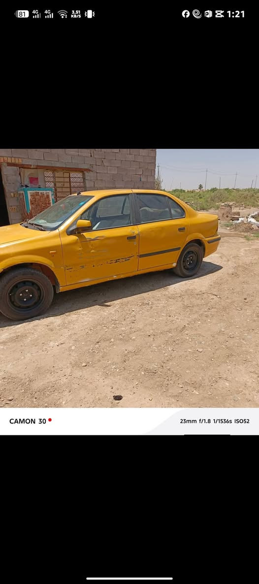 سلام عليكم سمند للبيع سياره حلوه خير من الله بيه ضربه بل لباب السايق
مكينه قبل سبوع مجفته كير فرنسي 
شرط تحويل ثاني يوم
سياره موديل2011
مكان العماره رقم الهاتف ***********
سعر25
